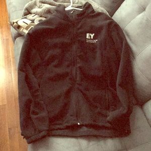 EY fleece jacket